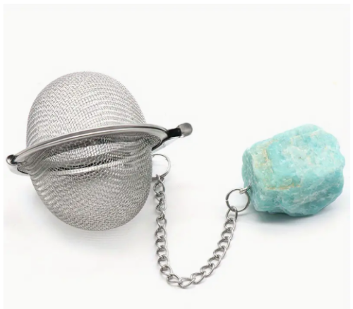 Gemstone Mesh Tea Strainer - Image 2